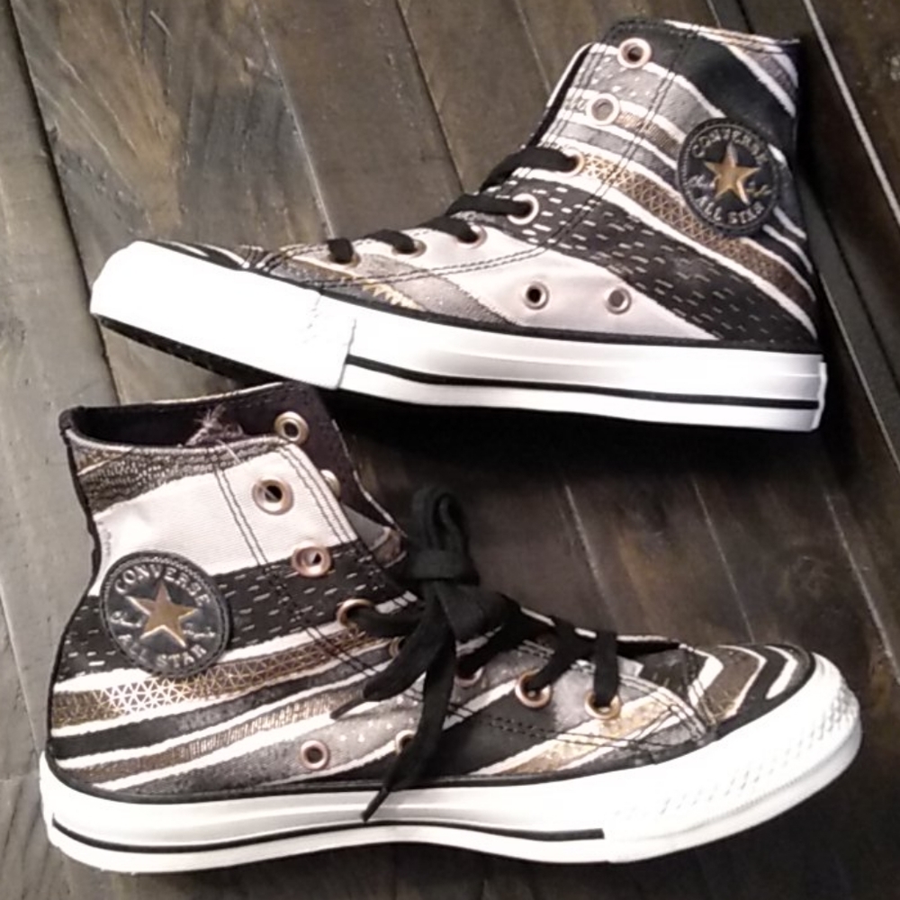 Converse All Star Hi Festival Strip Wm Sneaker - Picture 6 of 8